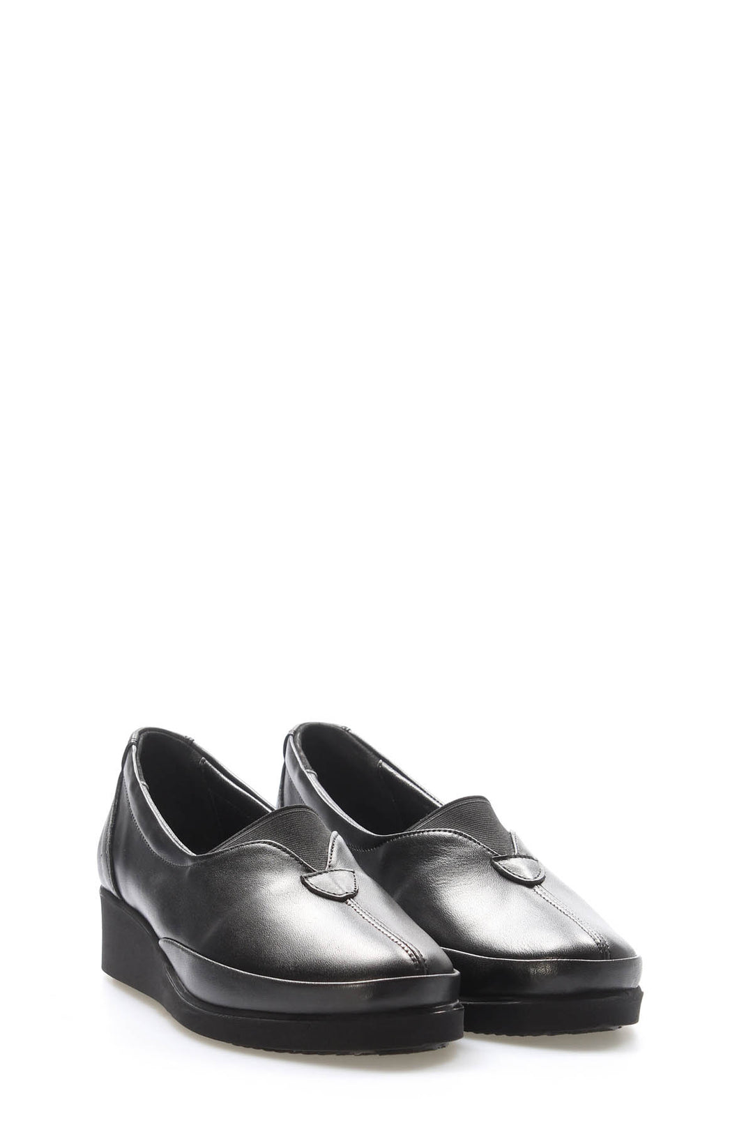 FST Genuine Leather Women's Casual Shoes 972ZA7905 Black - Ellesmere Port