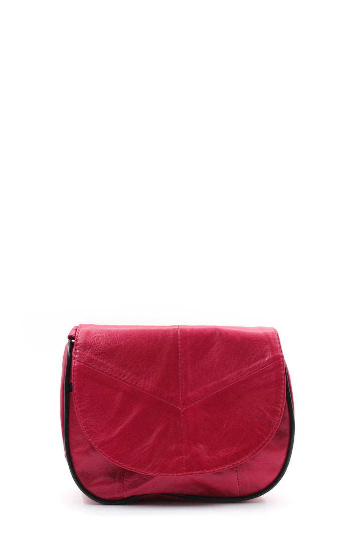 FST Genuine Leather Women's Handbag 969CA457 Fuchsia - Pinner