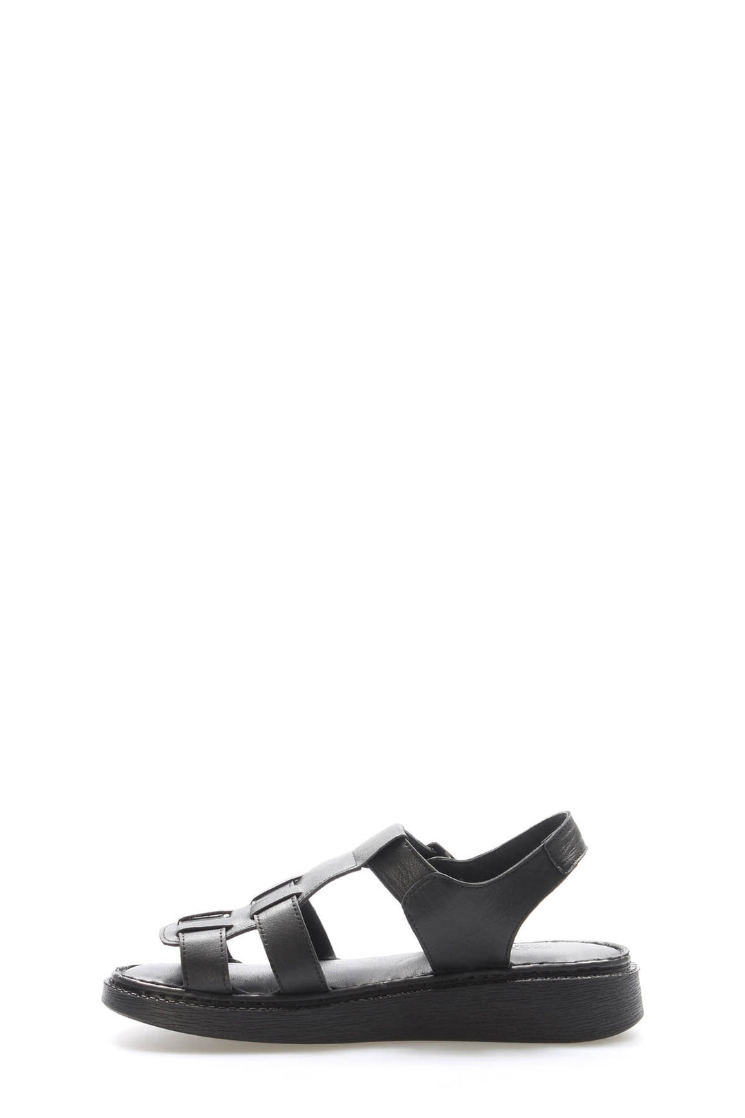 FST Genuine Leather Women's Classic Sandal 972ZA453 Black - Buchholz in der Nordheide
