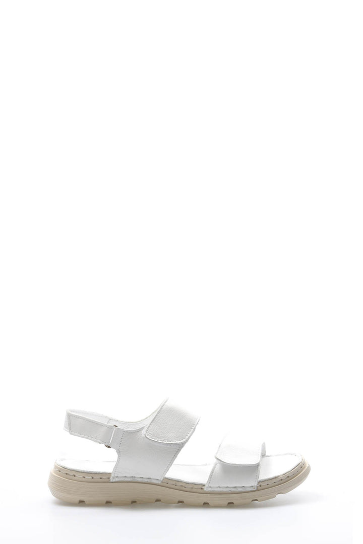 FST Genuine Leather Women's Classic Sandal 972ZA602 White - Chimalhuacán