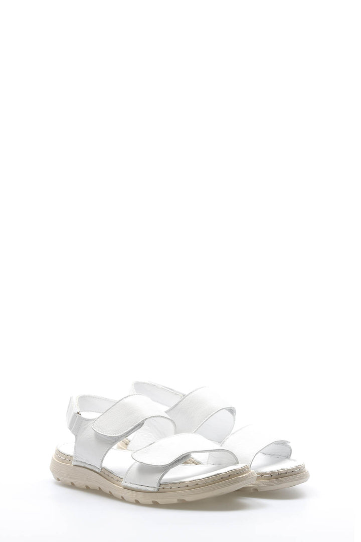 FST Genuine Leather Women's Classic Sandal 972ZA602 White - Chimalhuacán