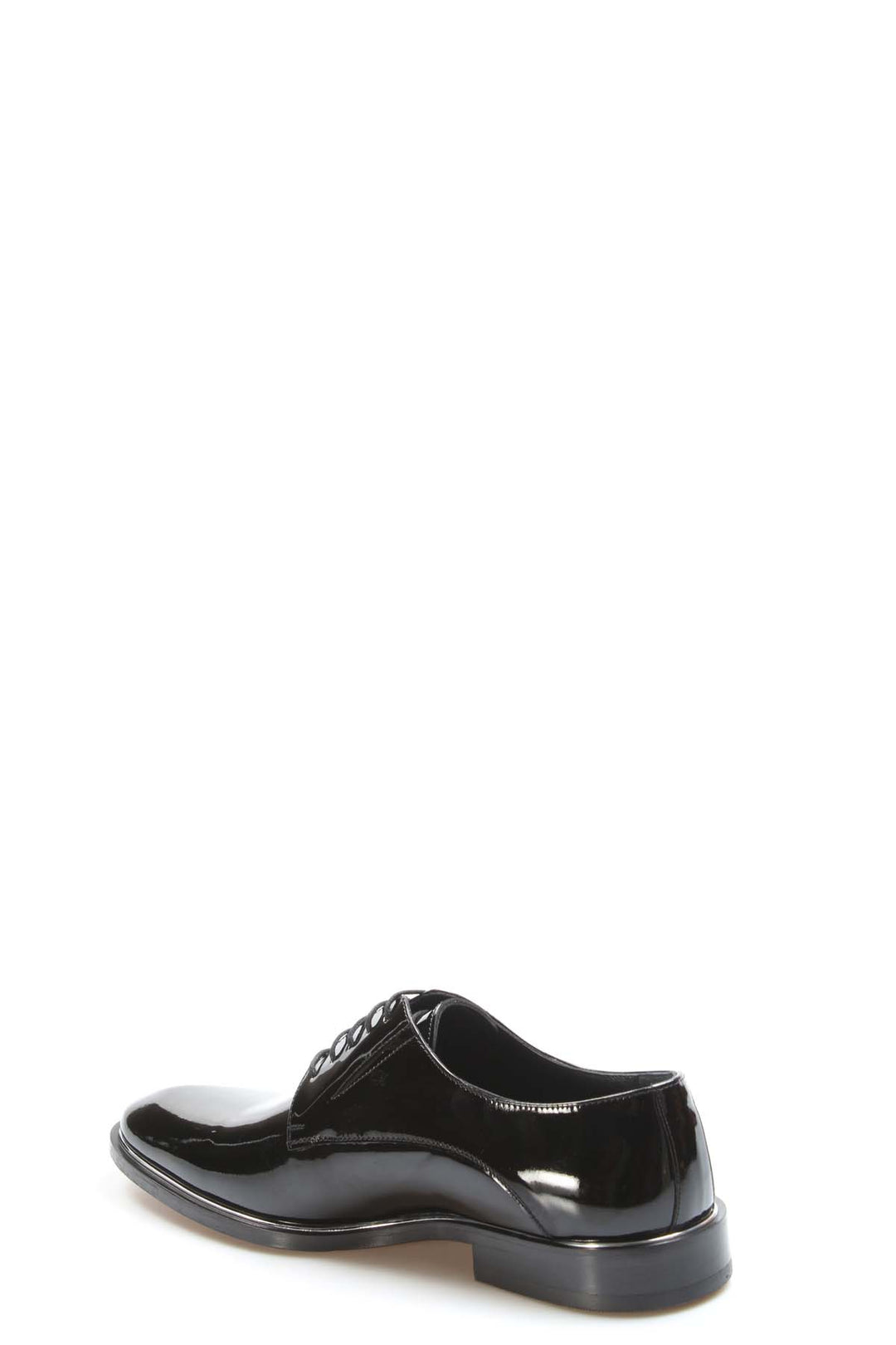 FST Genuine Leather Lace-up Men's Classic Shoes 237MA159 Black Patent - Laatzen