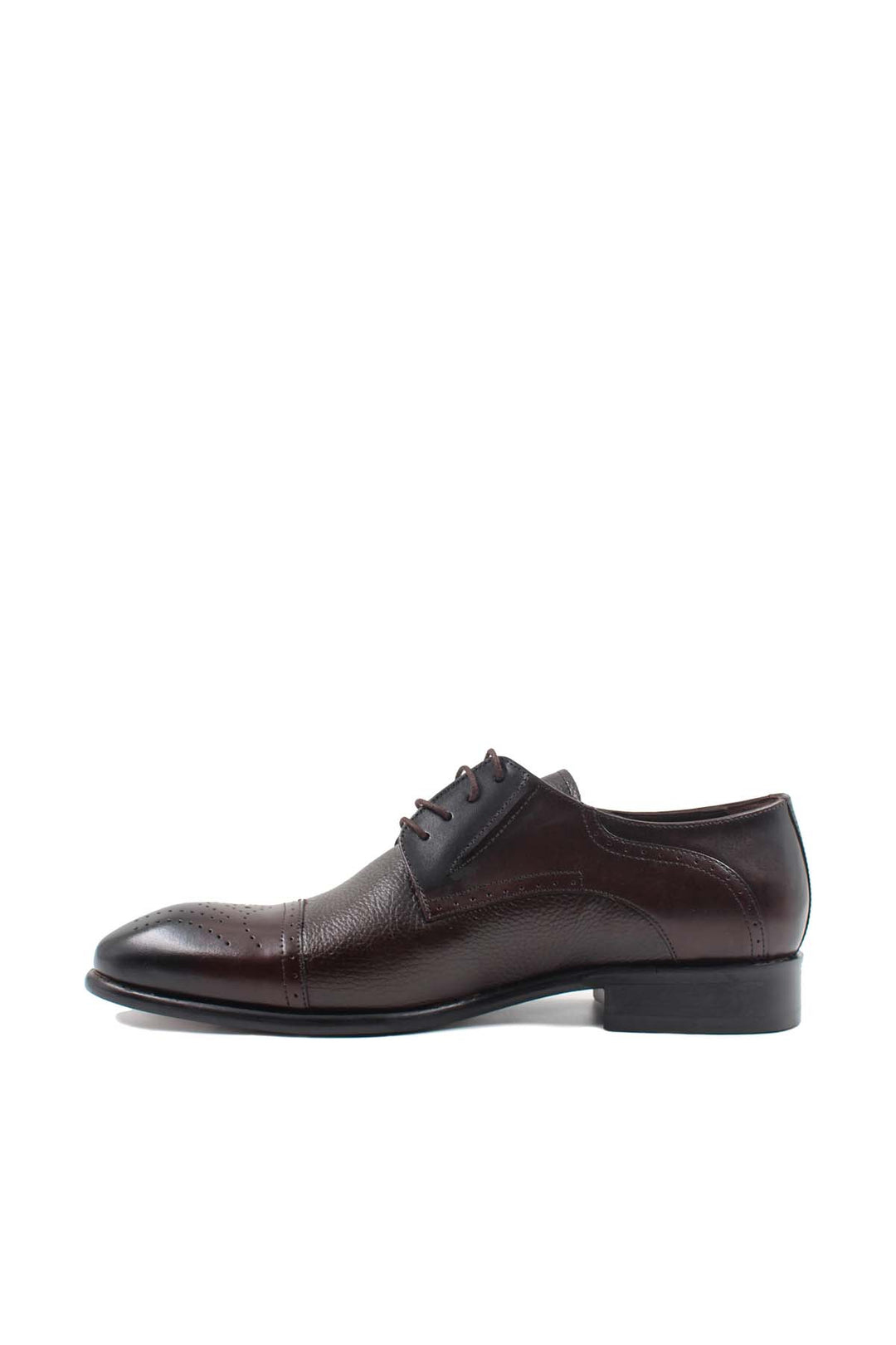 FST Genuine Leather Lace-up Men's Classic Shoes 237MA574 Brown - La Mesa