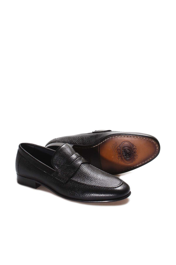 FST Genuine Leather Men's Classic Shoe 237MA5968 Black Floter - Rahovec