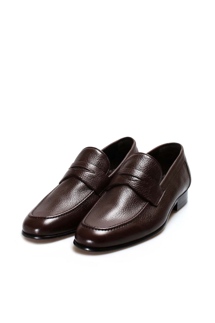 FST Genuine Leather Men's Classic Shoes 237MA5968 Brown Floter - Peterborough