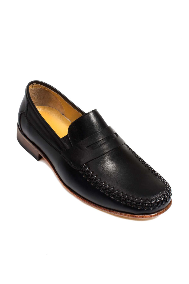 FST Genuine Leather Lace-up Men's Classic Shoes 950MA104K Black - Irpin