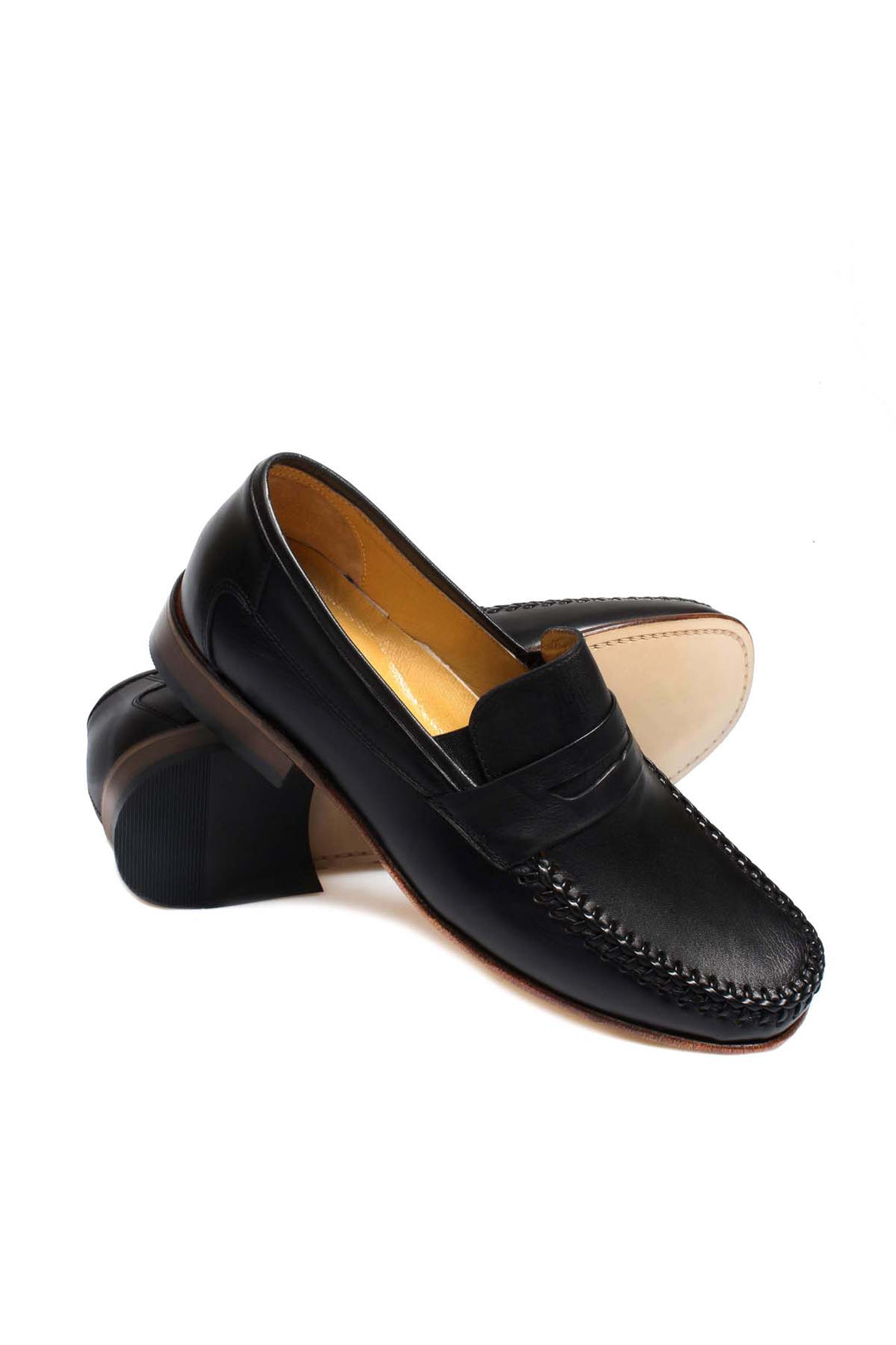 FST Genuine Leather Lace-up Men's Classic Shoes 950MA104K Black - Irpin