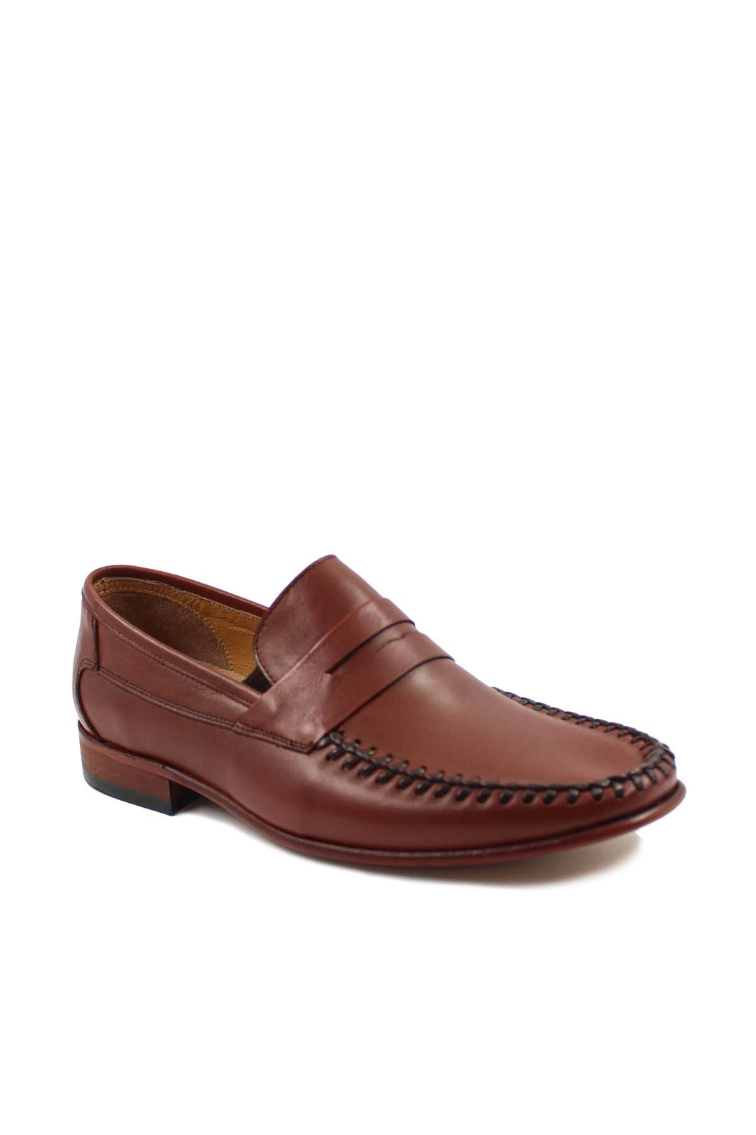 FST Genuine Leather Men's Classic Shoes 950MA104K Brown - Ludwigshafen
