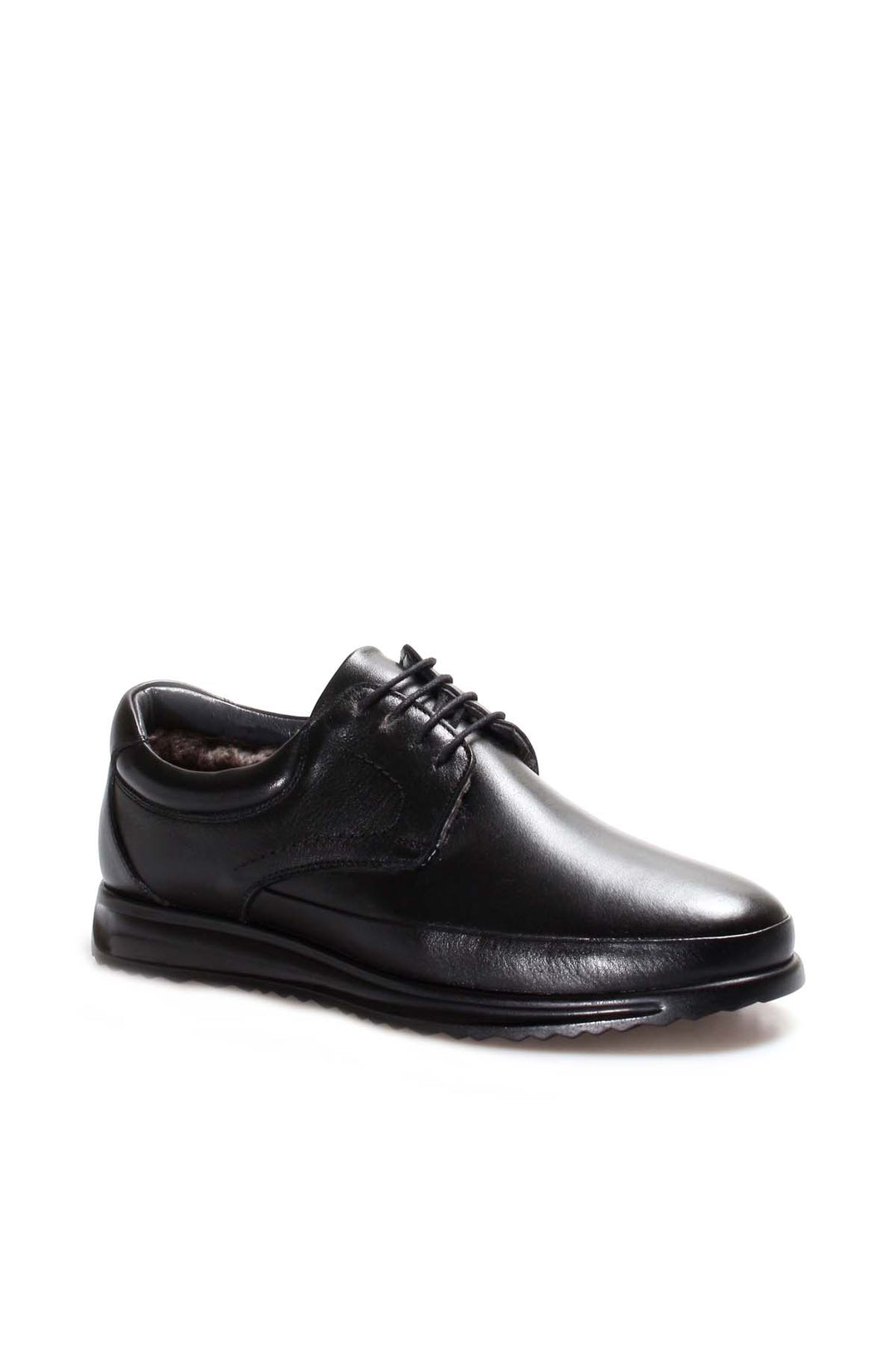 FST Genuine Leather Fur-lined Men's Casual Shoes 662KMA5360 Black - Penfield