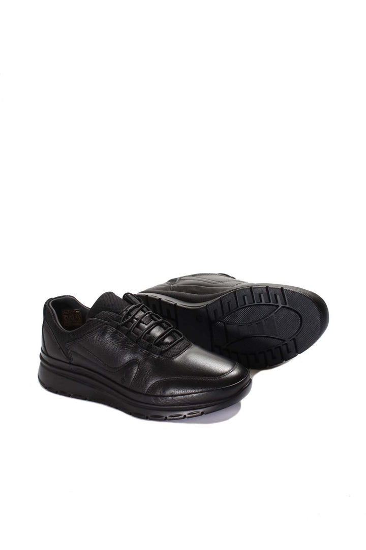 FST Genuine Leather Fur-lined Men's Casual Shoes 717KMA14150 Black - York