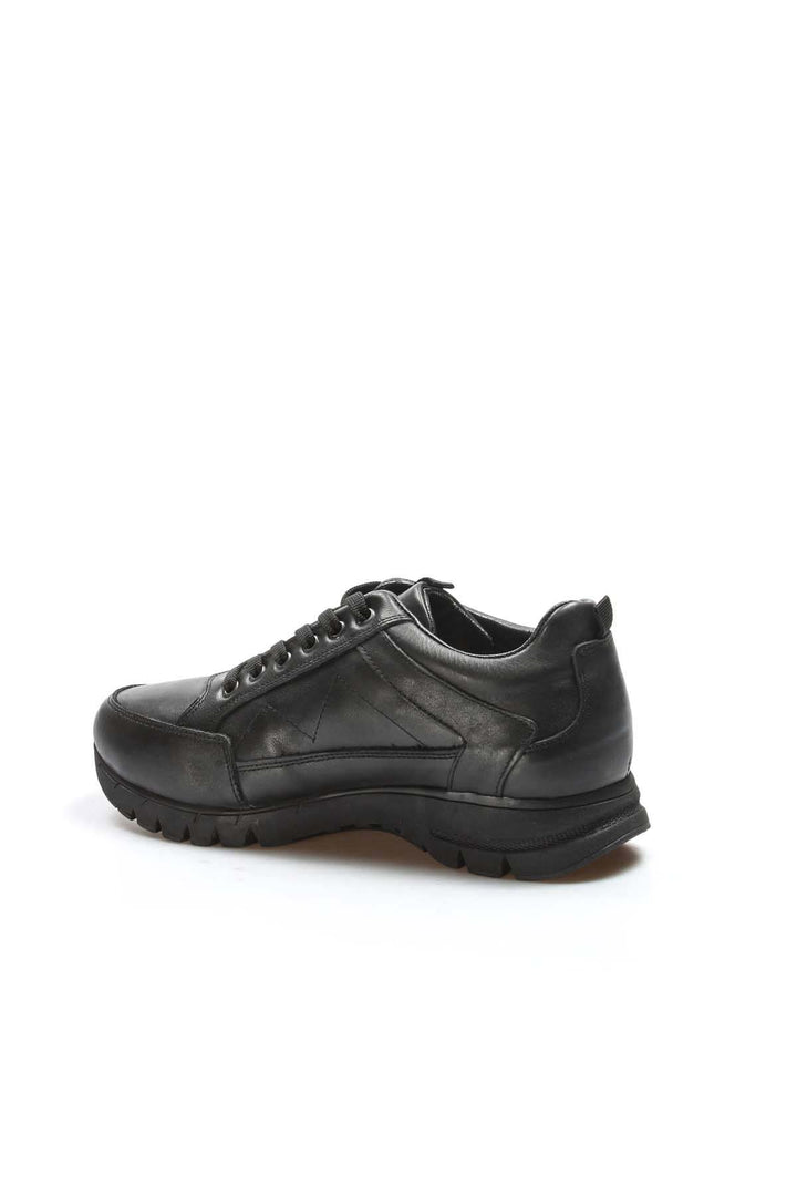 FST Genuine Leather Fur-lined Men's Casual Shoes 723KMA2021 Black - Surrey
