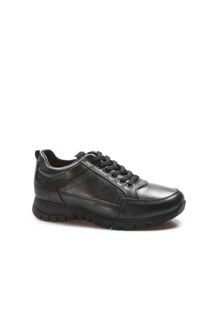 FST Genuine Leather Fur-lined Men's Casual Shoes 723KMA2021 Black - Surrey