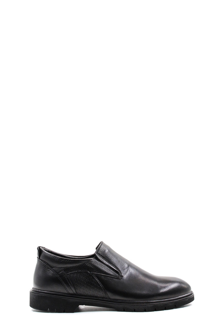FST Genuine Leather Fur-lined Men's Classic Shoes 711KMA477 Black - Yakima