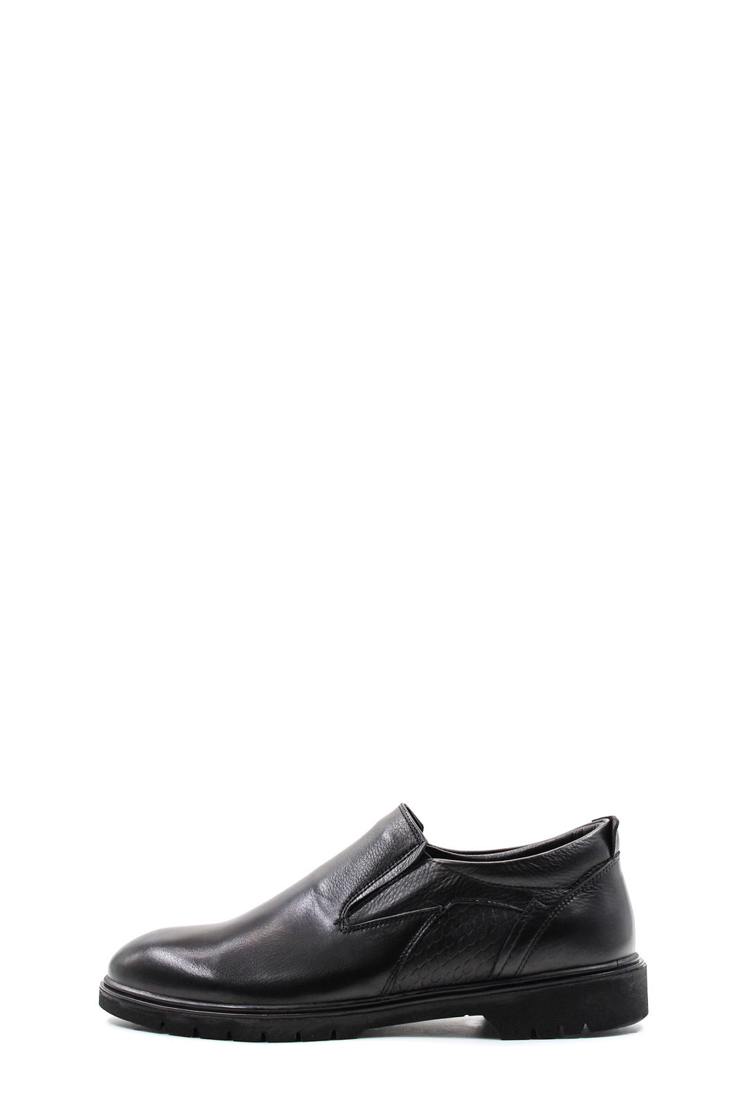 FST Genuine Leather Fur-lined Men's Classic Shoes 711KMA477 Black - Yakima