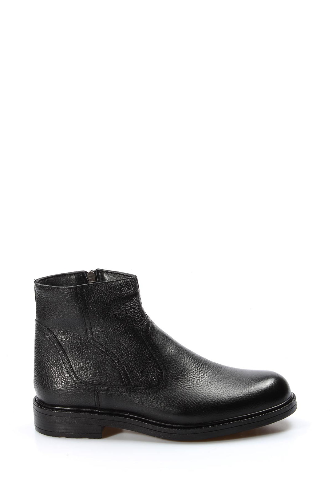 FST Genuine Leather Fur-Lined Men's Classic Boot 408KMA123 Black Floter - Hinesville