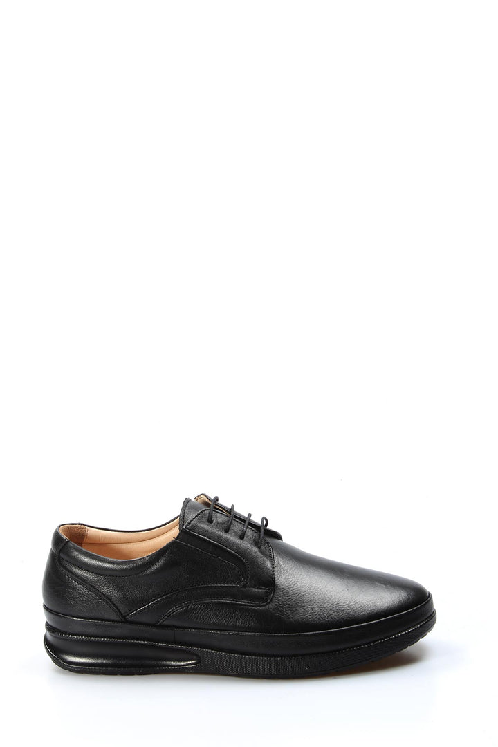 FST Genuine Leather Orthopedic Men's Casual Shoes 662MAECC1 Black - Wesley Chapel