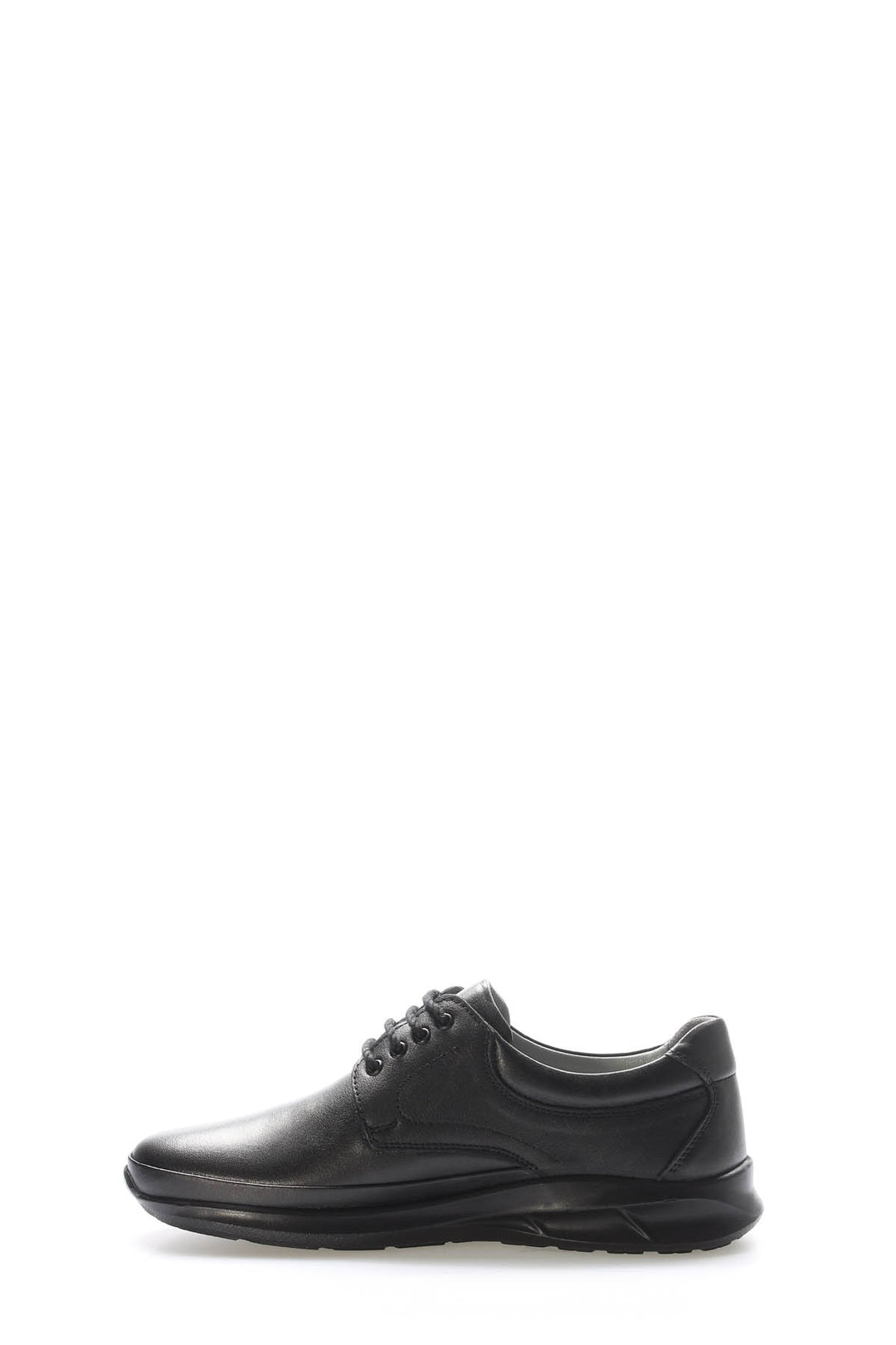 FST Genuine Leather Orthopedic Men's Casual Shoes 662MAECCO1POL Black - Ayr