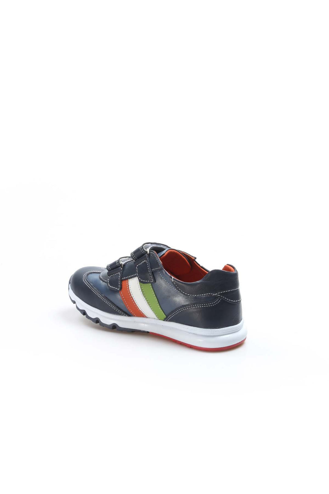 FST Genuine Leather Unisex Kids Casual Shoes 006FA800 Navy Blue - Inver Grove Heights