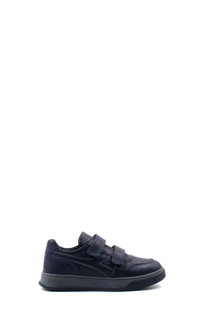 FST Genuine Leather Unisex Kids Casual Shoes 612FA846 Navy Blue - Redlands