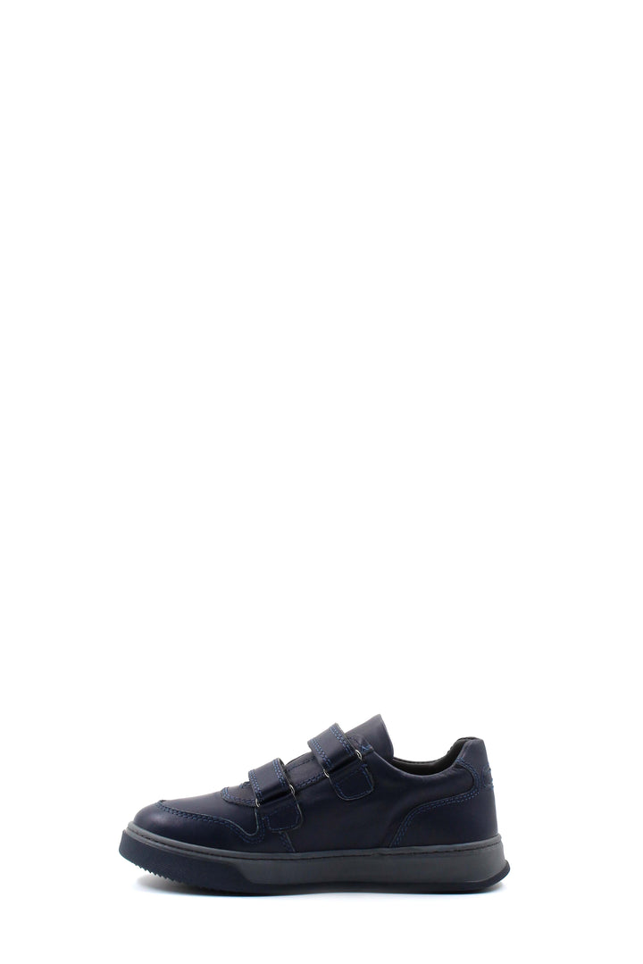 FST Genuine Leather Unisex Kids Casual Shoes 612FA846 Navy Blue - Redlands