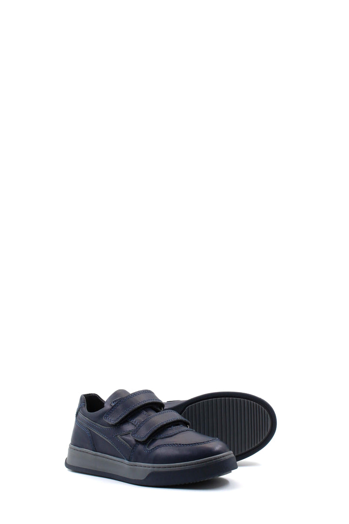 FST Genuine Leather Unisex Kids Casual Shoes 612FA846 Navy Blue - Redlands
