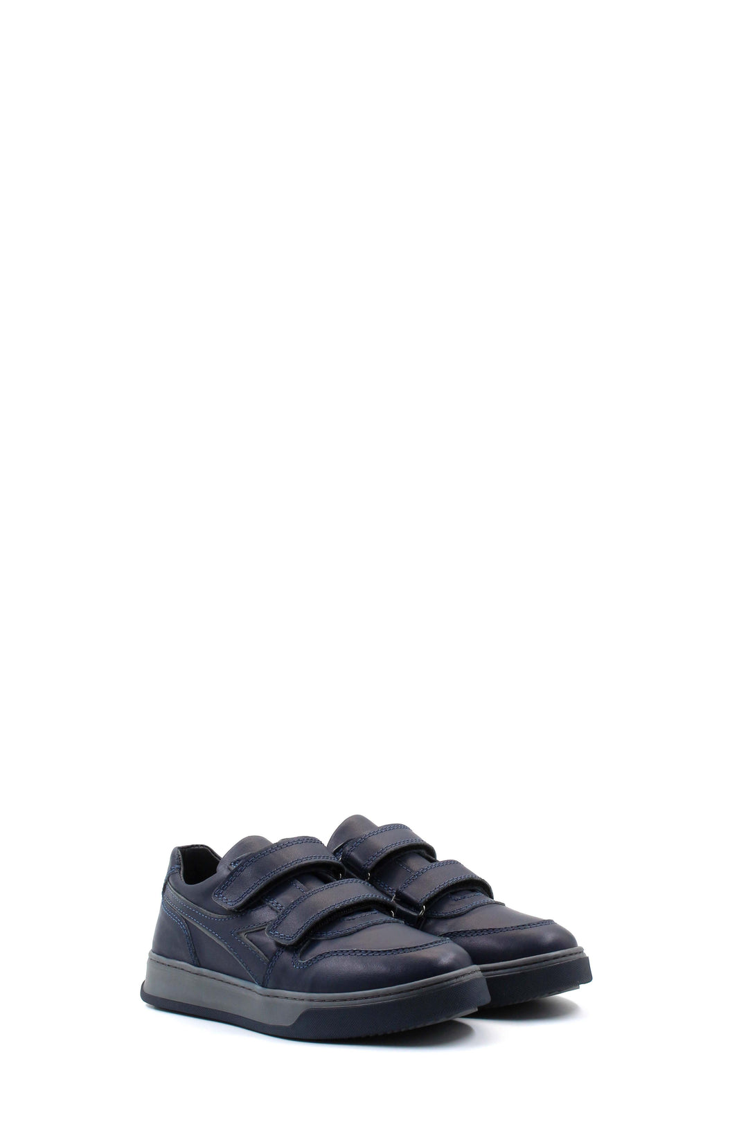 FST Genuine Leather Unisex Kids Casual Shoes 612FA846 Navy Blue - Redlands