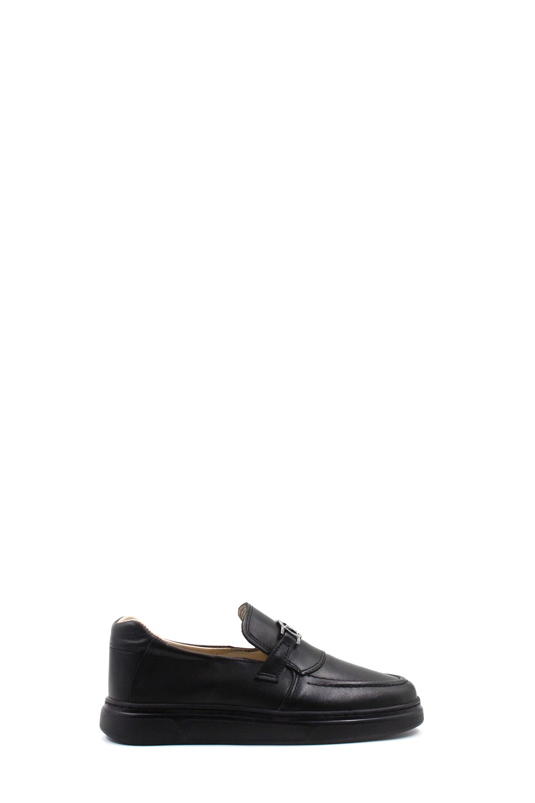 FST Genuine Leather Unisex Kids Casual Shoes 770FA3624 Black - Luhansk