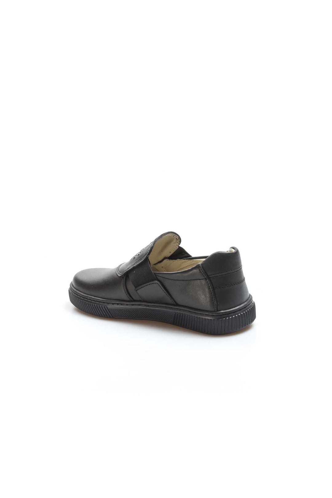 FST Genuine Leather Unisex Kids Casual Shoes 770FA916 Black - Târgovişte