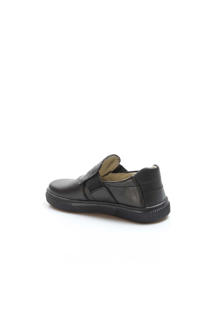 FST Genuine Leather Unisex Kids Casual Shoes 770FA916 Black - Târgovişte