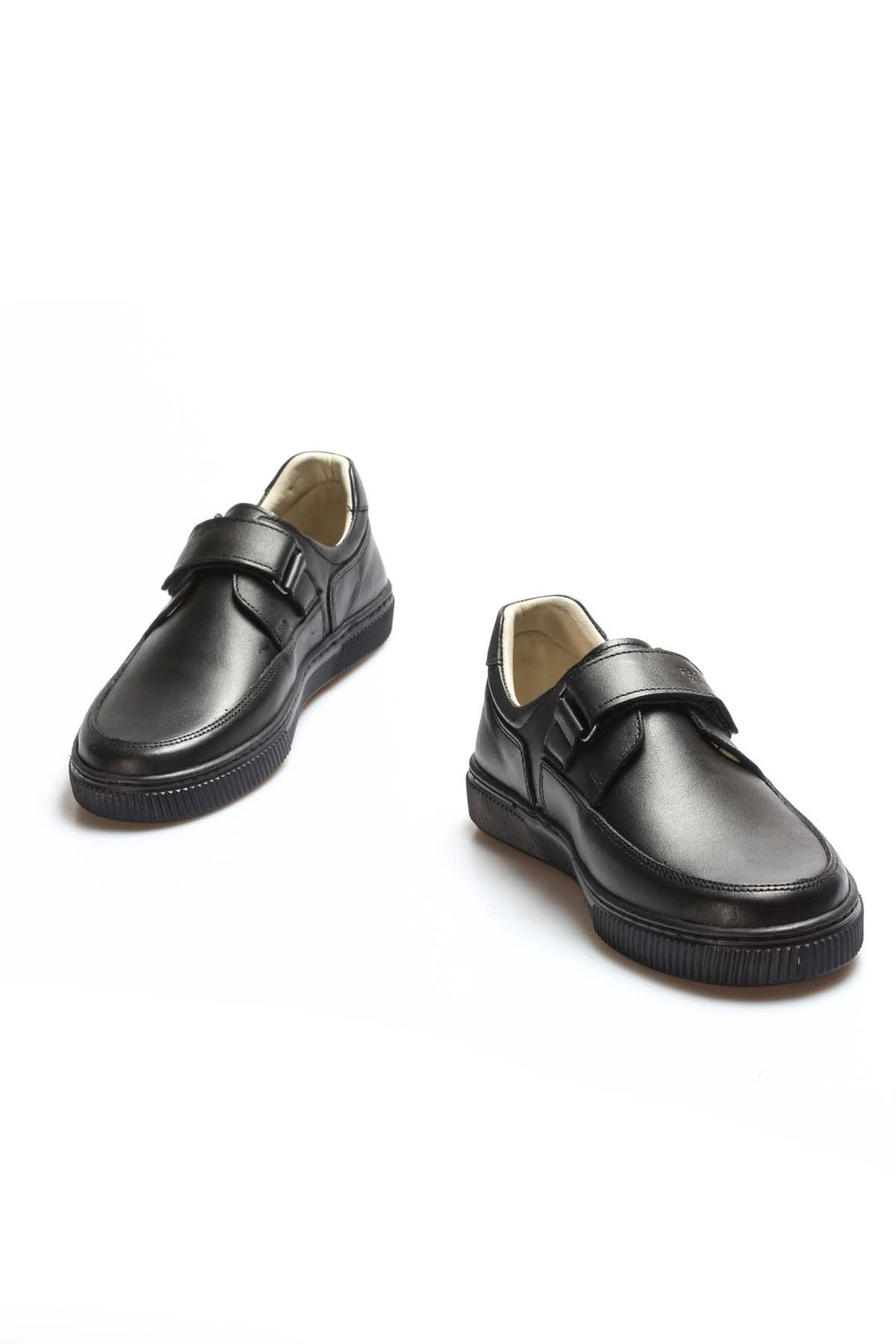 FST Genuine Leather Unisex Kids Casual Shoes 770FA917 Black - Morden