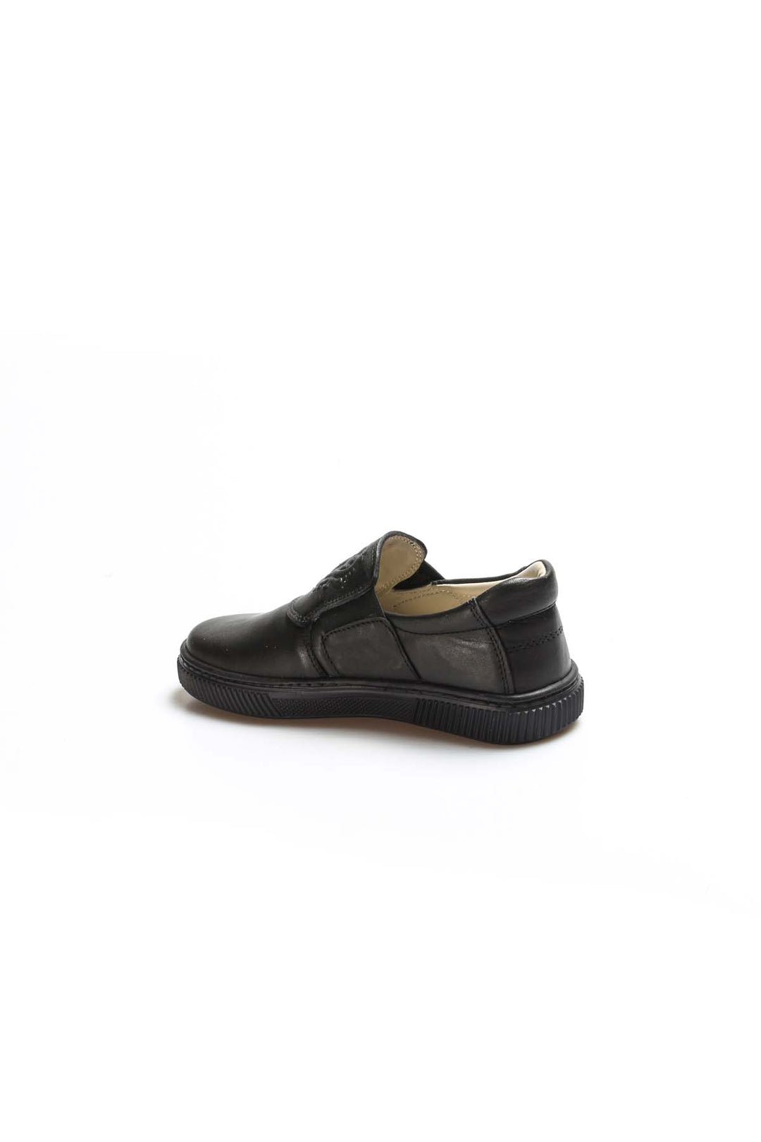 FST Genuine Leather Unisex Kids Casual Shoes 770PA916 Black - Rockford