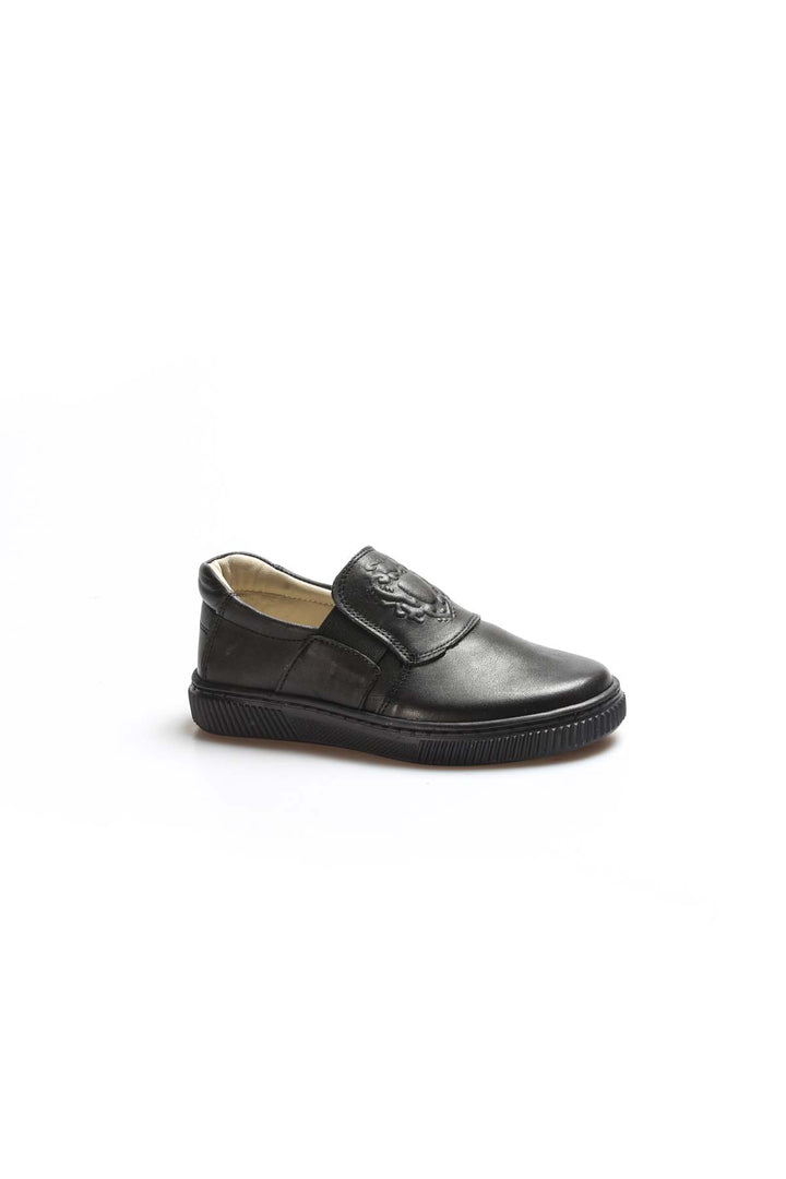 FST Genuine Leather Unisex Kids Casual Shoes 770PA916 Black - Rockford