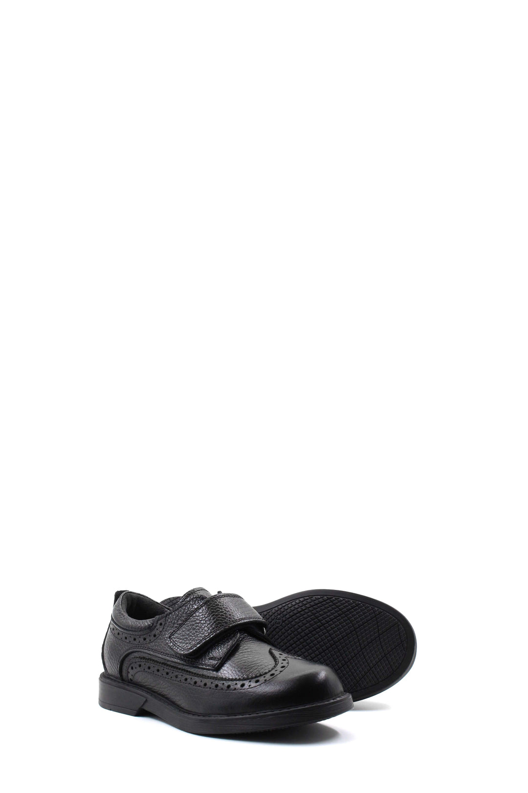 FST Genuine Leather Unisex Kids Casual Shoes 920XA3331 Black Floter - Waterford