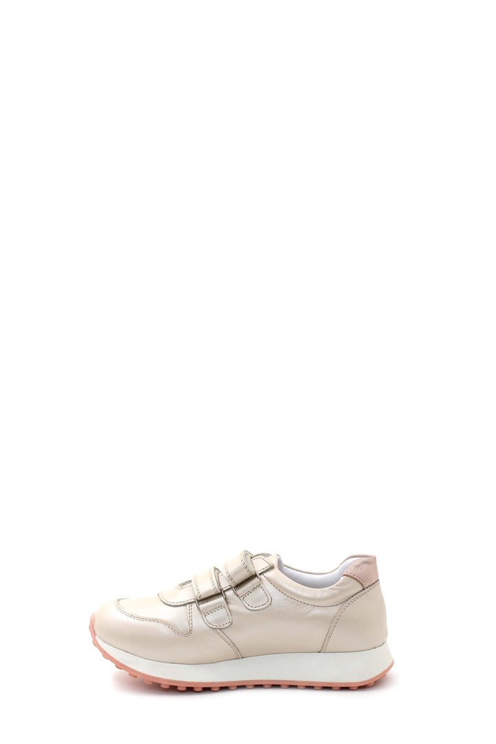 FST Genuine Leather Unisex Kids Casual Shoes 920XA819 PEARL POWDER - Tallinn