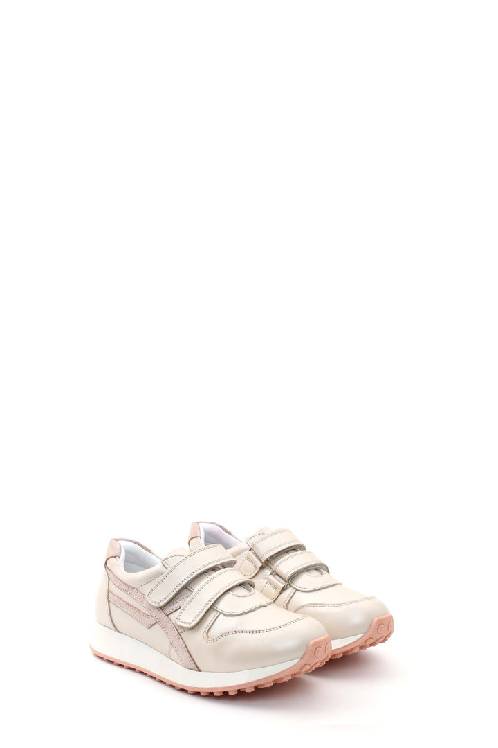 FST Genuine Leather Unisex Kids Casual Shoes 920XA819 PEARL POWDER - Tallinn