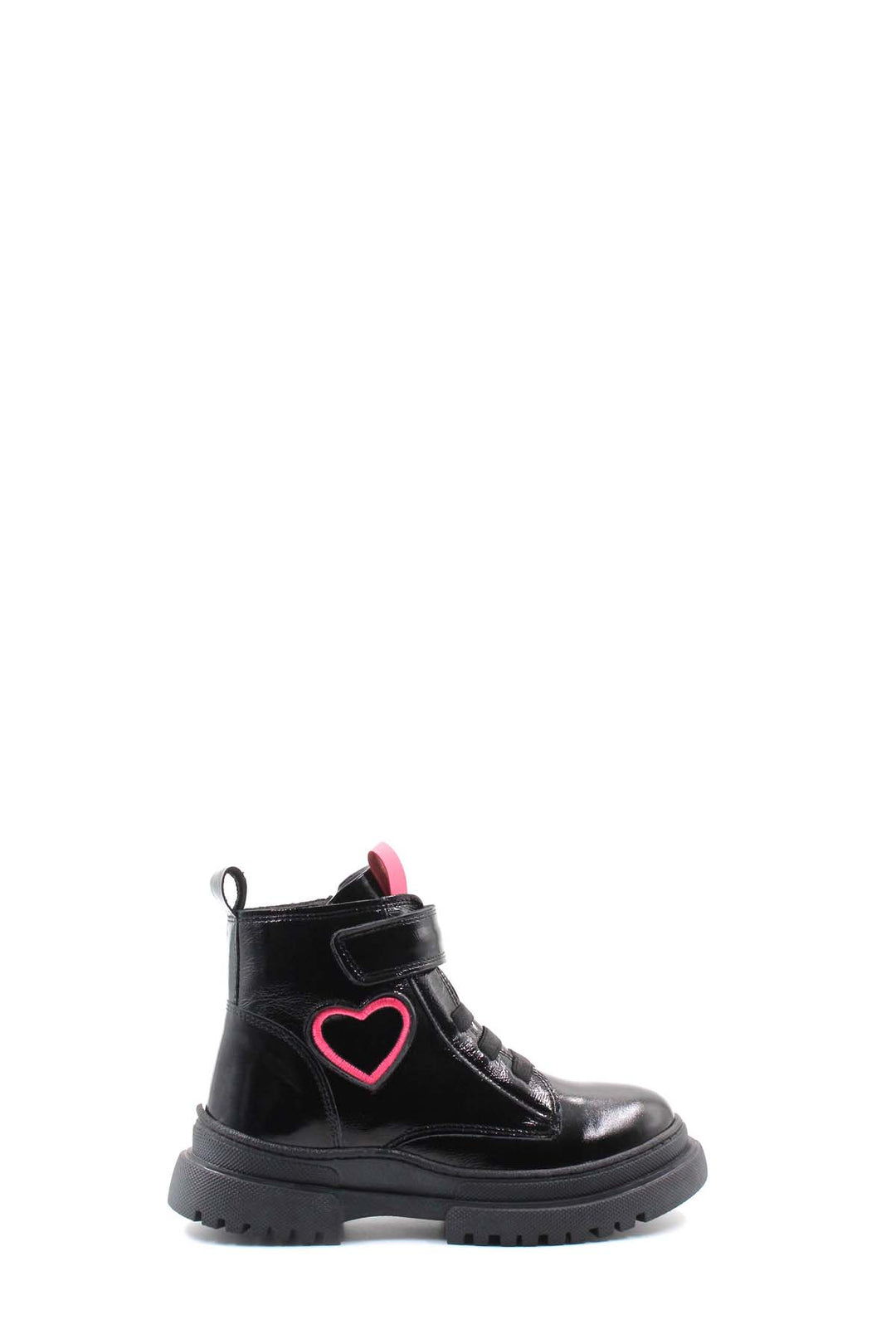 FST Genuine Leather Unisex Kids Classic Boot 157SXA2994 Black Patent Pink - Ixtapaluca
