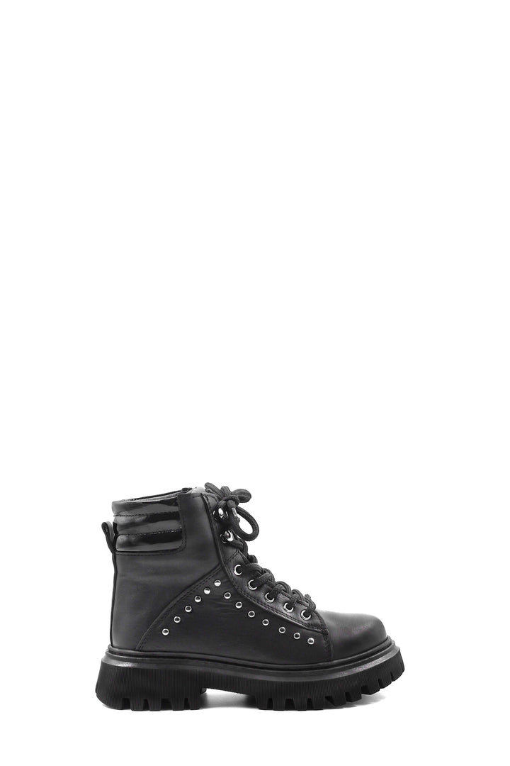 FST Genuine Leather Unisex Kids Classic Boot 612SFA1589 Black - Gómez Palacio