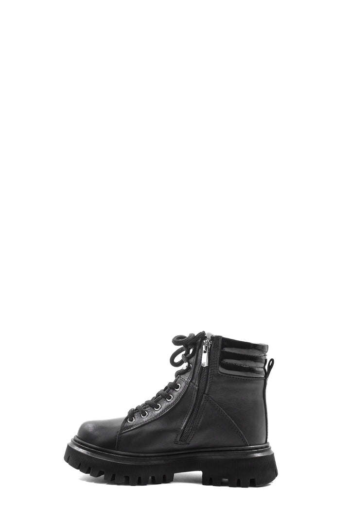 FST Genuine Leather Unisex Kids Classic Boot 612SFA1589 Black - Gómez Palacio