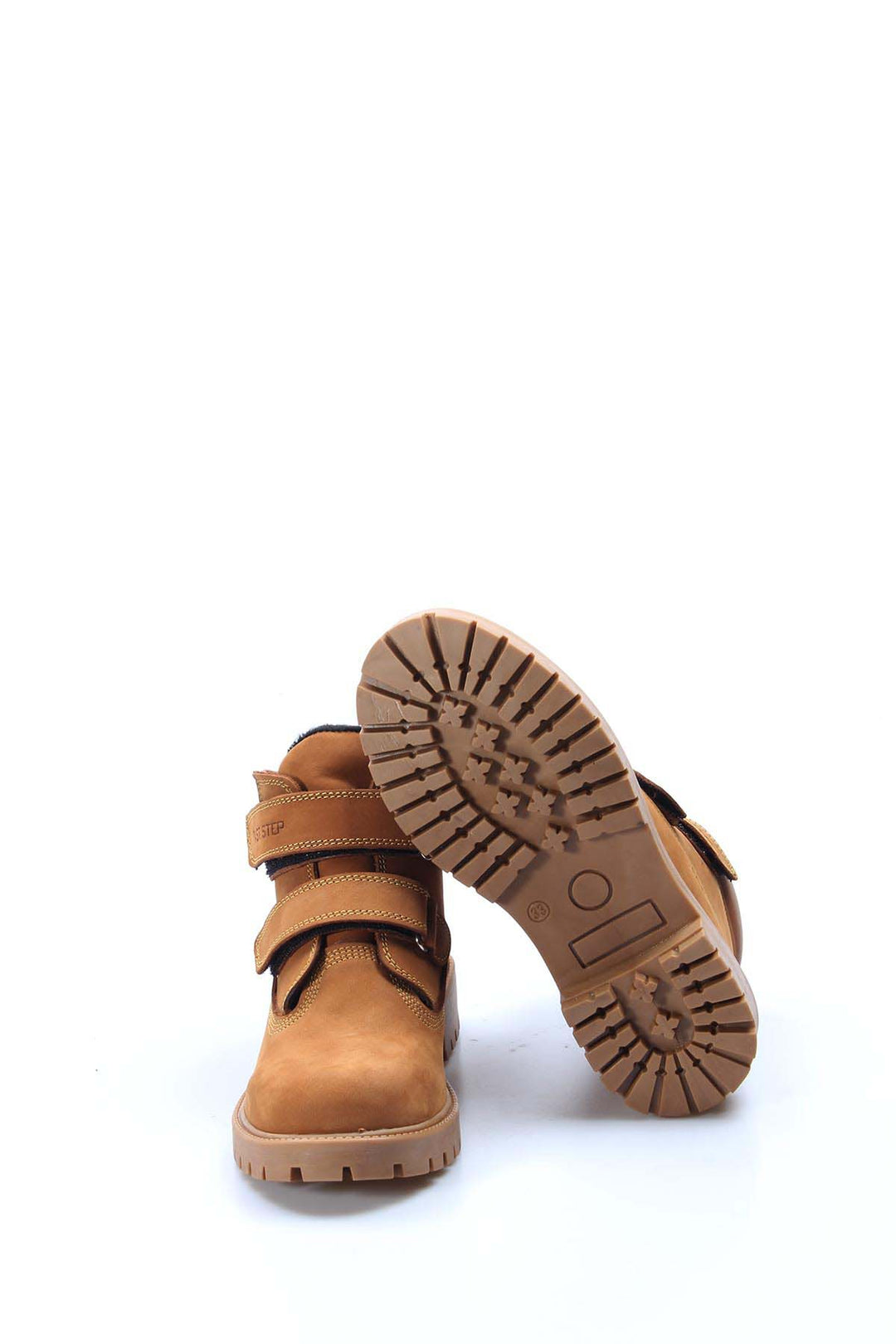 FST Genuine Leather Unisex Children's Worker Boots 006SFA1001 Brown - Oranienburg