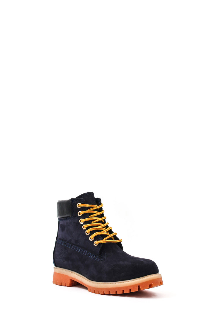 FST Genuine Leather Unisex Classic Boot 983SXA100 Navy Nubuck - Villefranche-sur-Saône