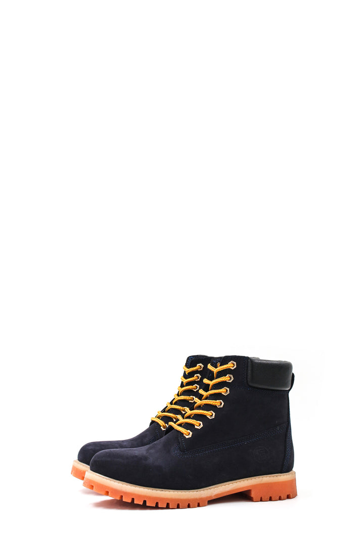 FST Genuine Leather Unisex Classic Boot 983SXA100 Navy Nubuck - Villefranche-sur-Saône