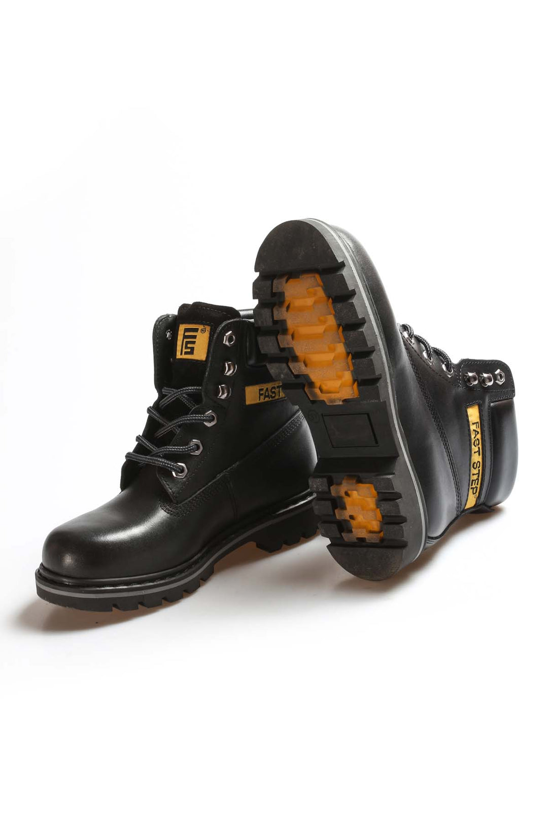 FST Genuine Leather Unisex Outdoor Boot 938SGA50 Black - Chico