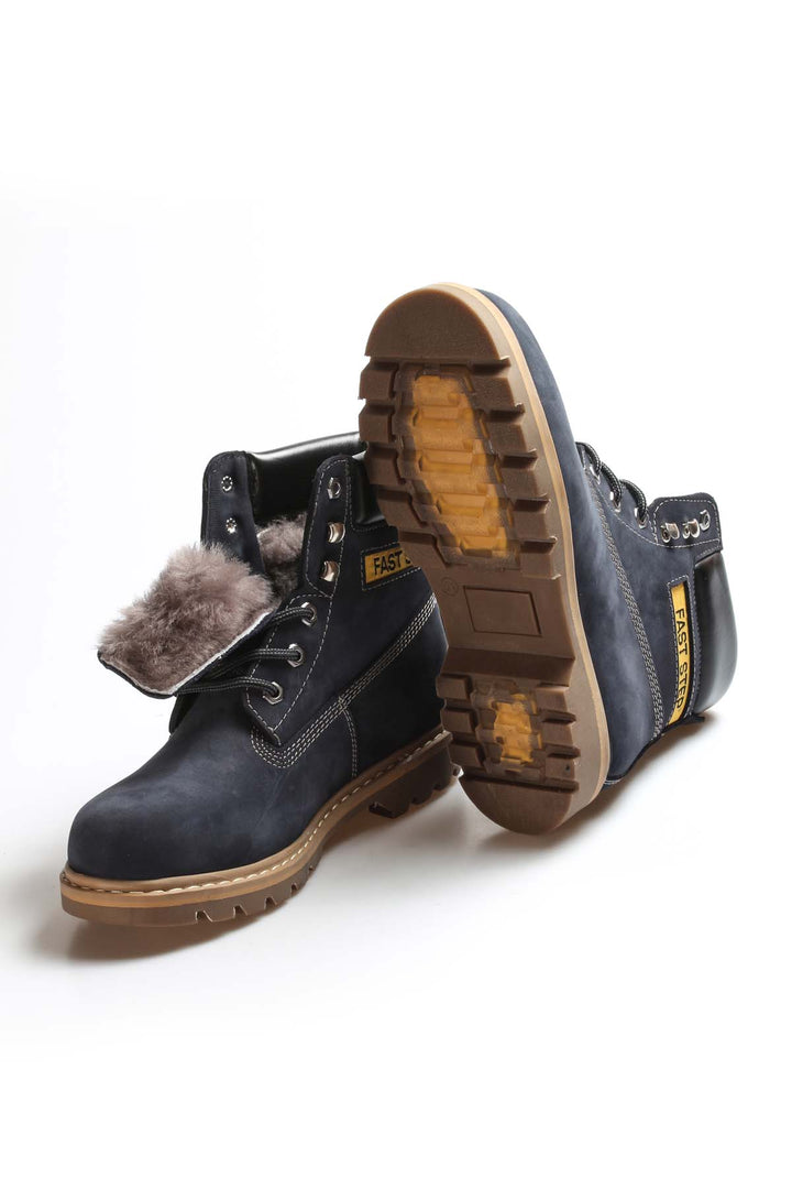 FST Genuine Leather Unisex Outdoor Boot 938SGA50 Navy Nubuck - Venray