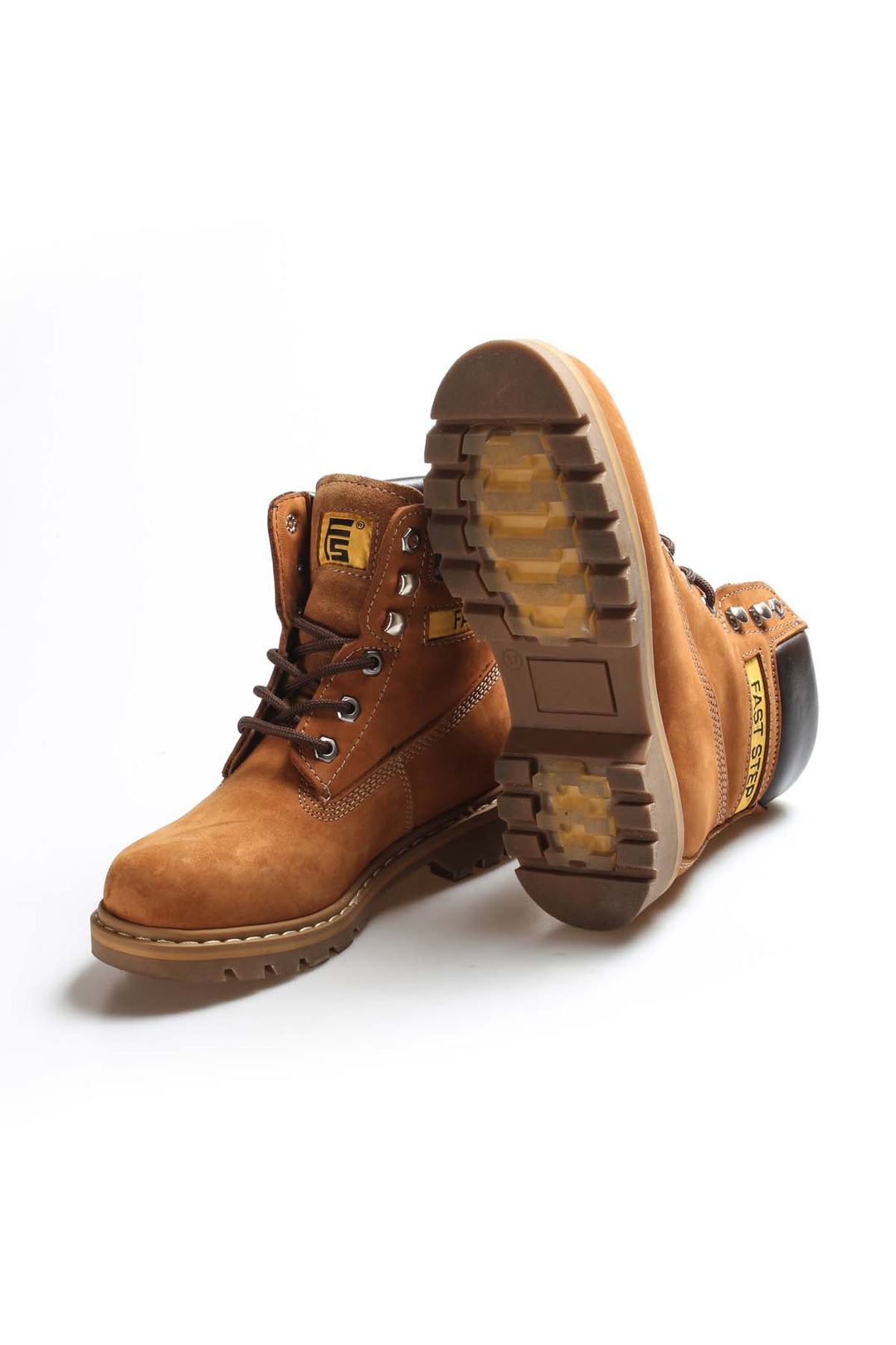 FST Genuine Leather Unisex Outdoor Boot 938SGA50 Brown Nubuck - Federal Way