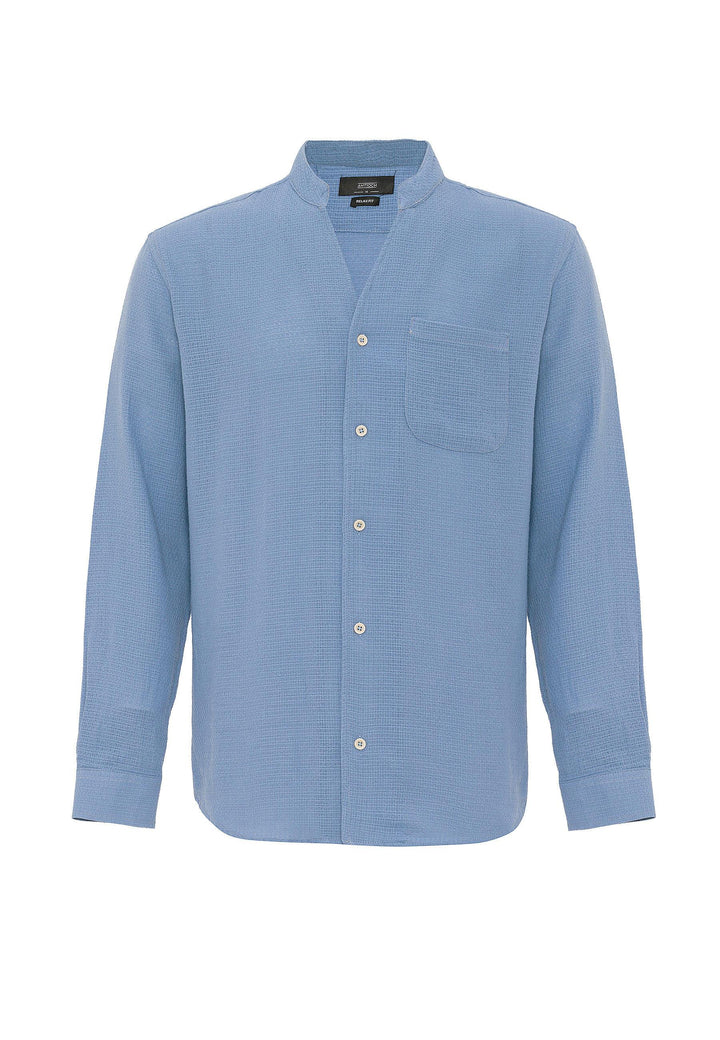 ANT Judge Collar Knitted Textured Men's Shirt - Balancán