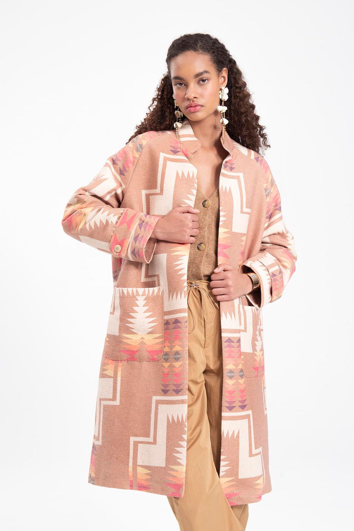 BSL Women Mandarin collar coat - Naucalpan de Juárez