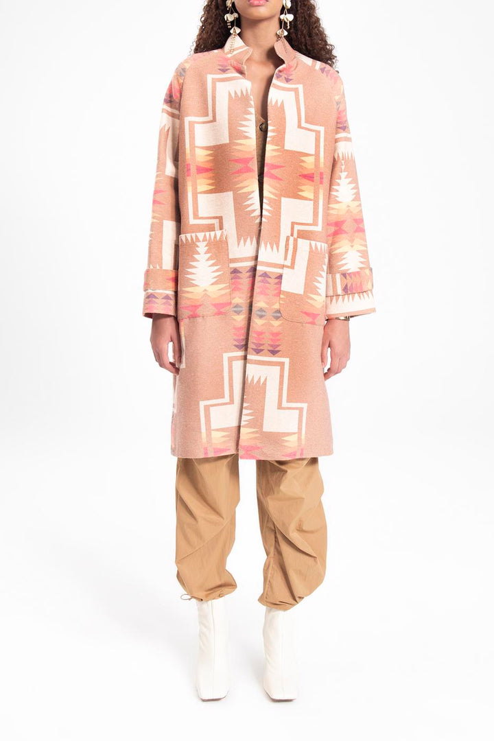 BSL Women Mandarin collar coat - Naucalpan de Juárez