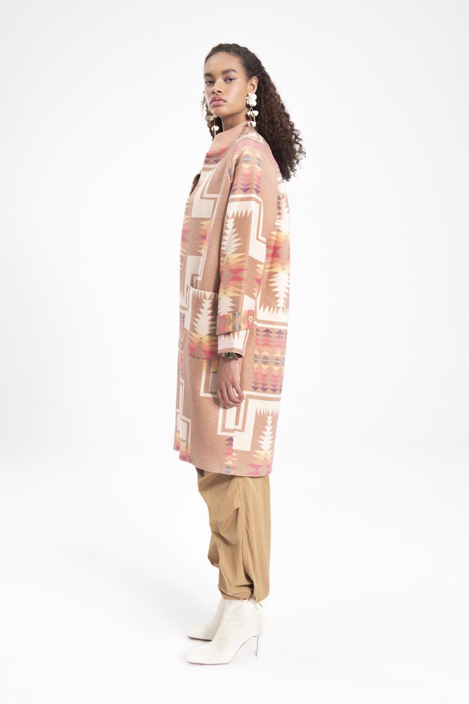BSL Women Mandarin collar coat - Naucalpan de Juárez