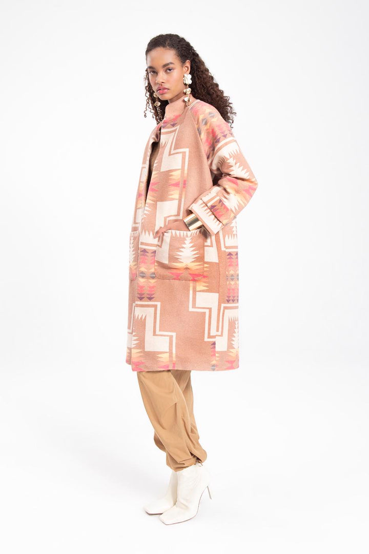 BSL Women Mandarin collar coat - Naucalpan de Juárez