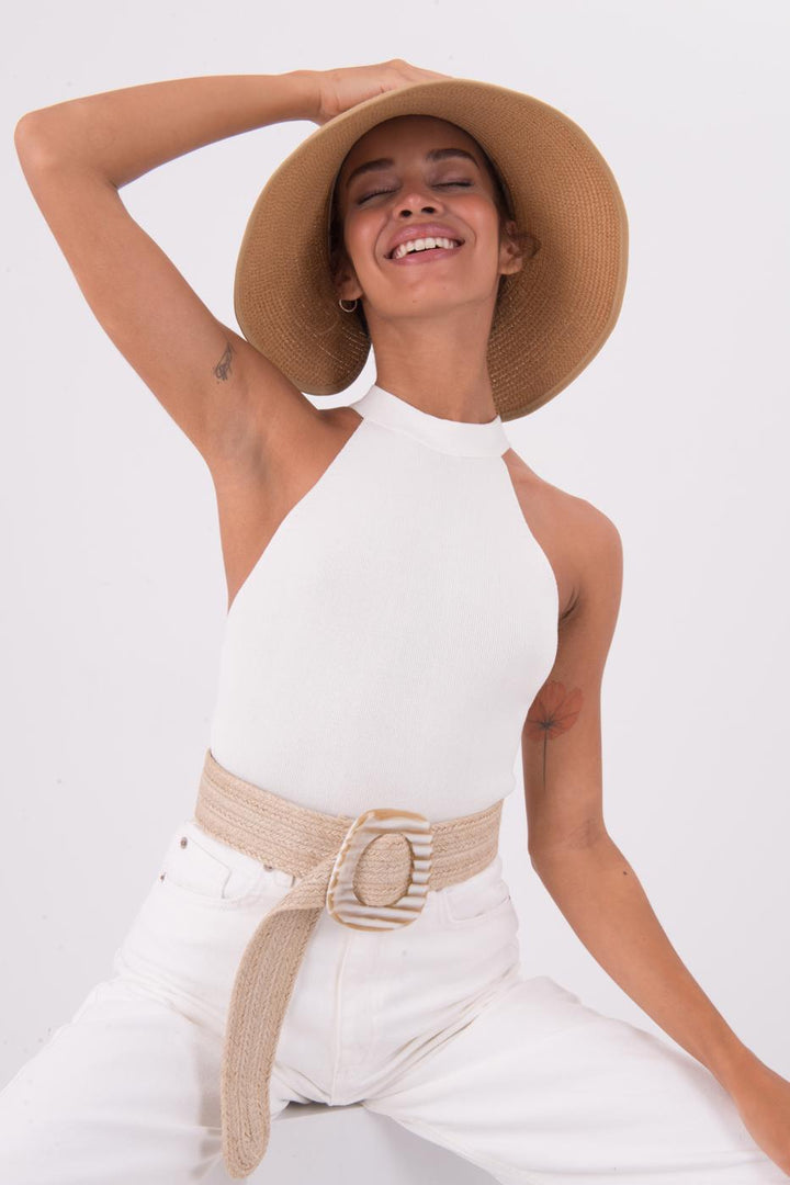 BSL Women Halter Neck Knit Top - El Prat de Llobregat